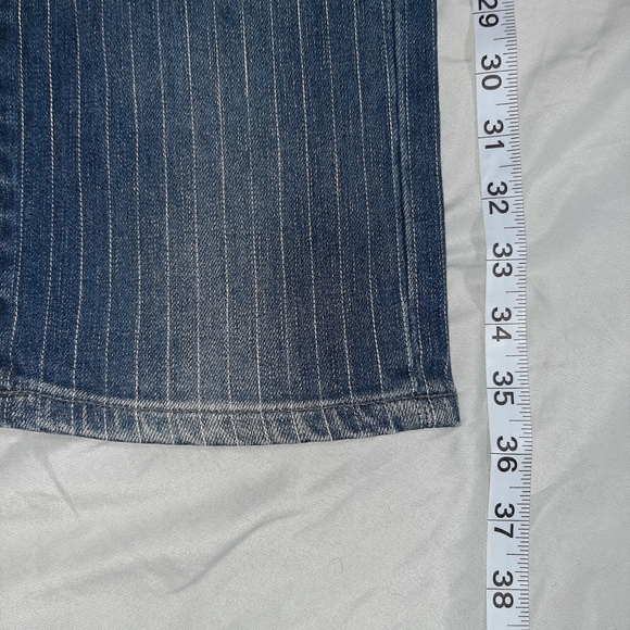 Agave Denim Pin Stripped Jeans - Picture 7 of 7